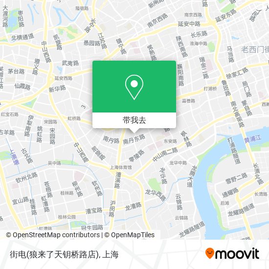 街电(狼来了天钥桥路店)地图