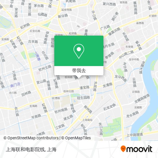 上海联和电影院线地图