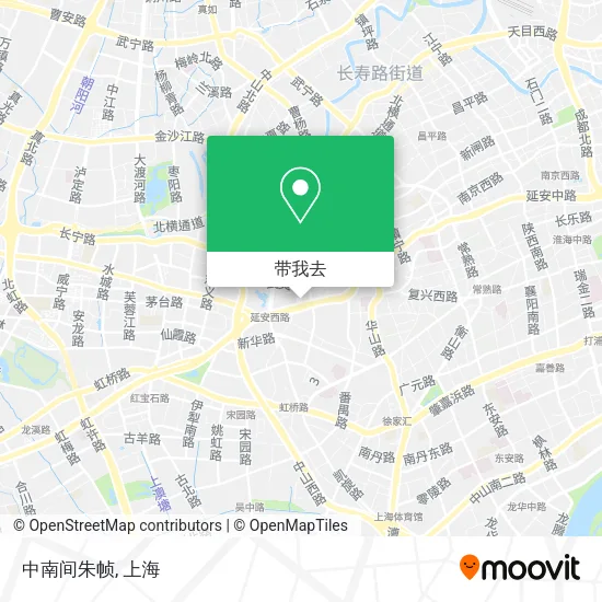 中南间朱帧地图