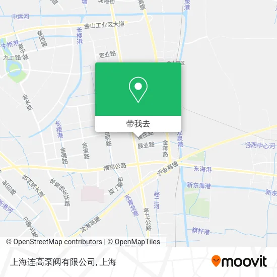 上海连高泵阀有限公司地图