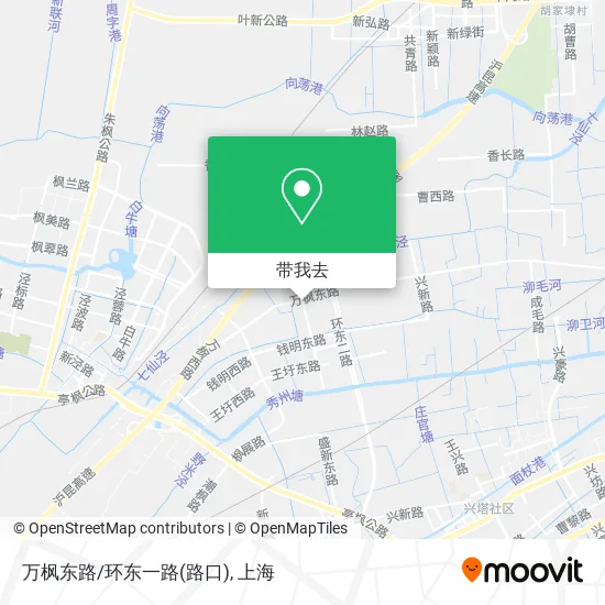 万枫东路/环东一路(路口)地图