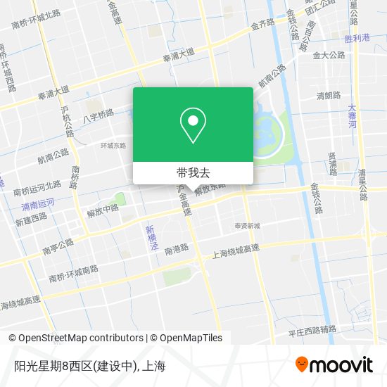 阳光星期8西区(建设中)地图