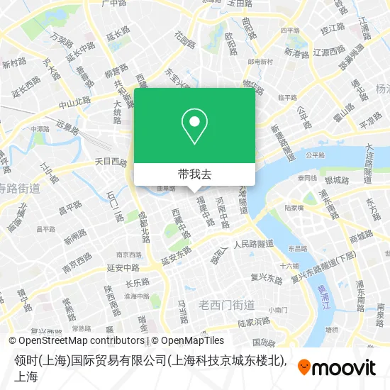 领时(上海)国际贸易有限公司(上海科技京城东楼北)地图