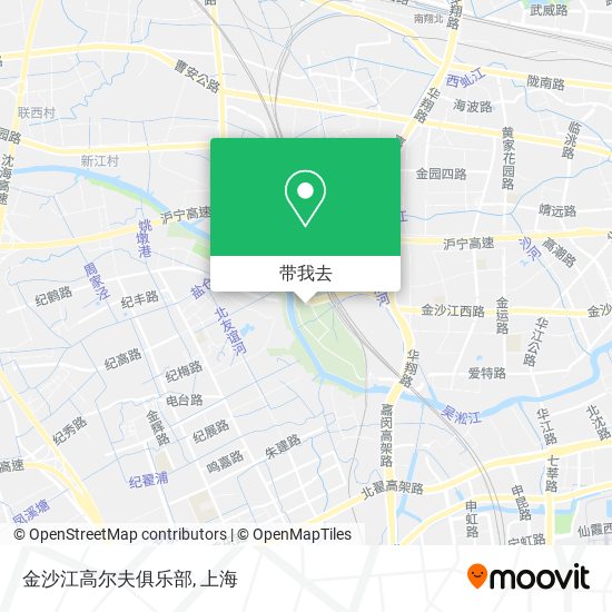 金沙江高尔夫俱乐部地图