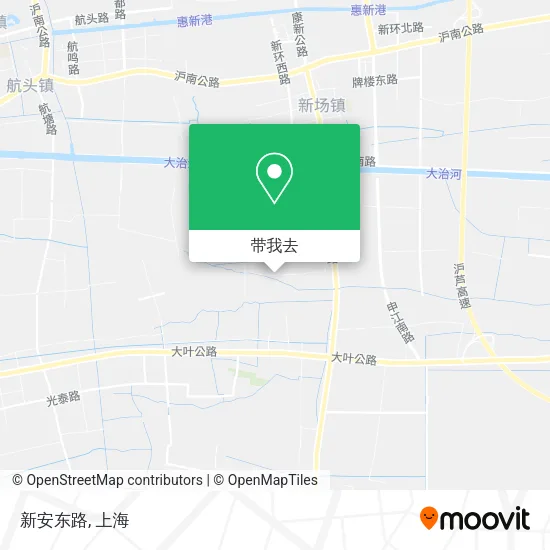 新安东路地图