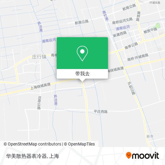 华美散热器表冷器地图