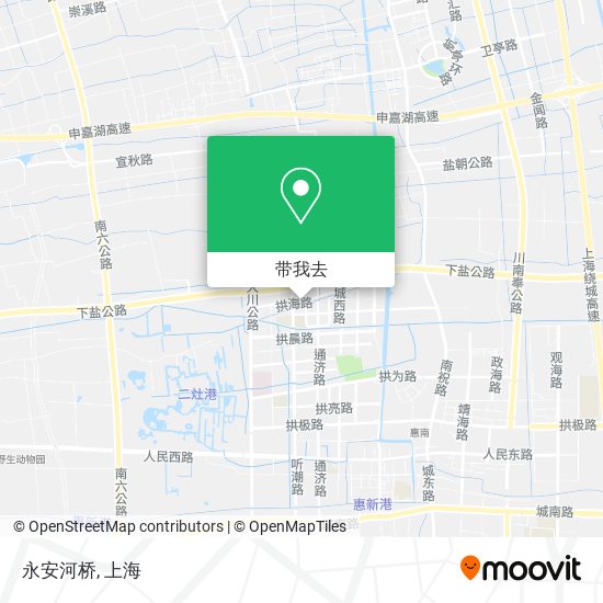 永安河桥地图