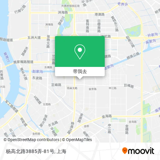 杨高北路3885弄-81号地图