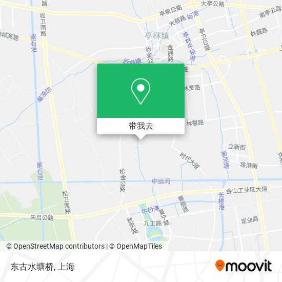 东古水塘桥地图