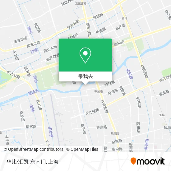 华比·汇凯-东南门地图