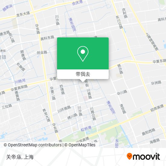 关帝庙地图