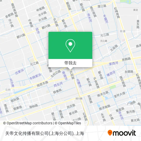 关帝文化传播有限公司(上海分公司)地图
