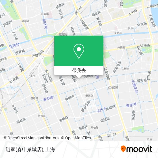 链家(春申景城店)地图