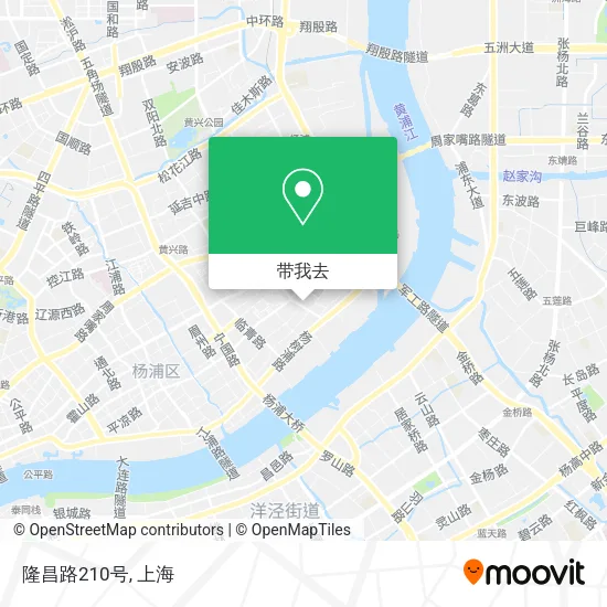 隆昌路210号地图