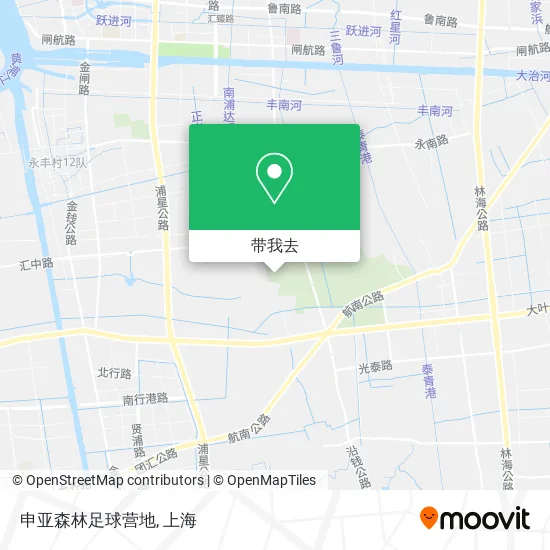申亚森林足球营地地图