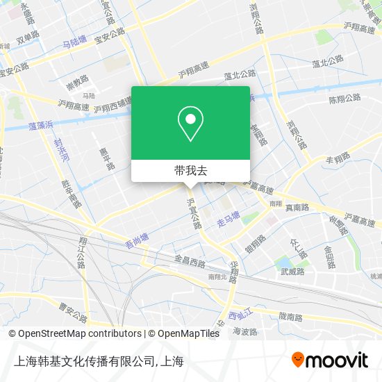 上海韩基文化传播有限公司地图