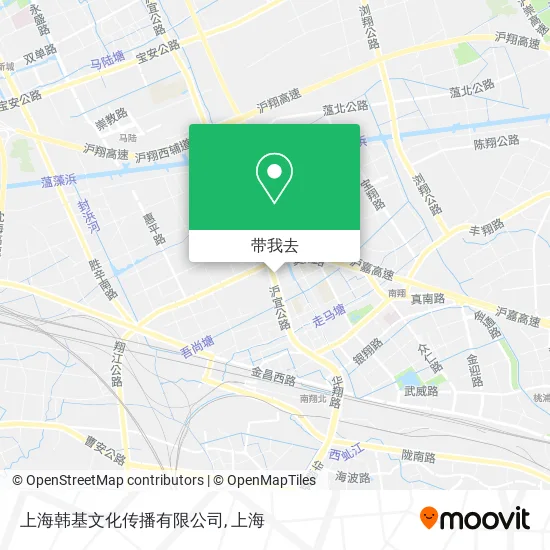 上海韩基文化传播有限公司地图