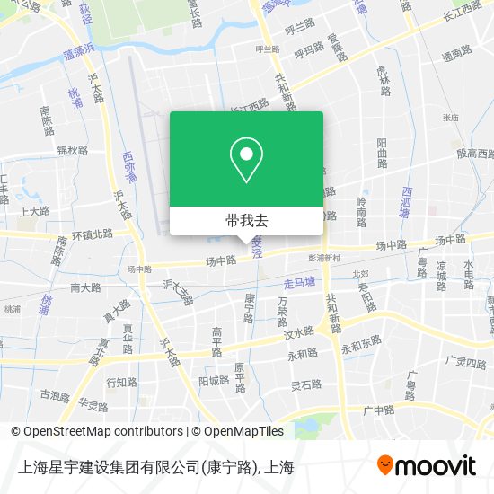 上海星宇建设集团有限公司(康宁路)地图