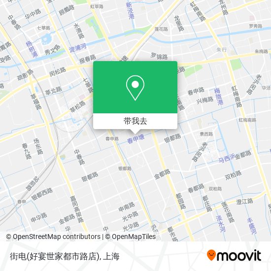 街电(好宴世家都市路店)地图