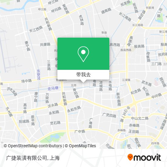 广捷装潢有限公司地图