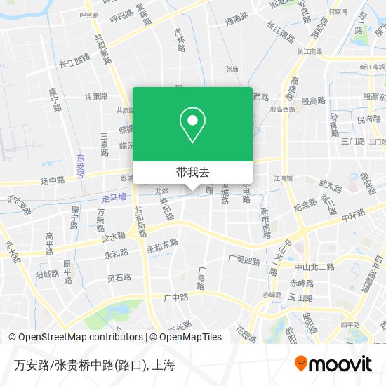万安路/张贵桥中路(路口)地图