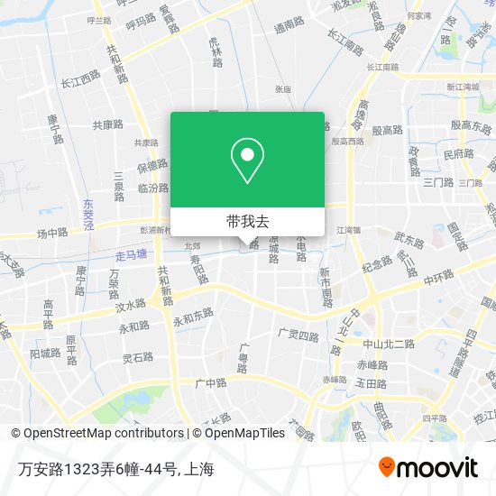 万安路1323弄6幢-44号地图