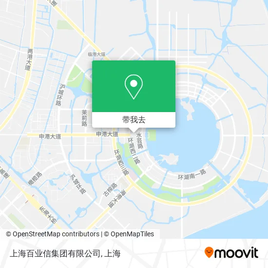 上海百业信集团有限公司地图