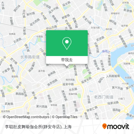 李聪肚皮舞瑜伽会所(静安寺店)地图