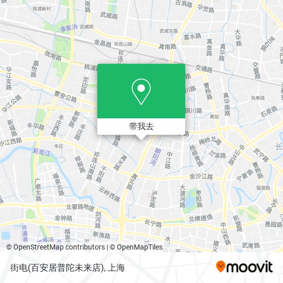 街电(百安居普陀未来店)地图