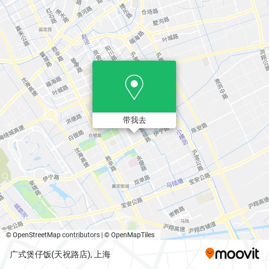 广式煲仔饭(天祝路店)地图