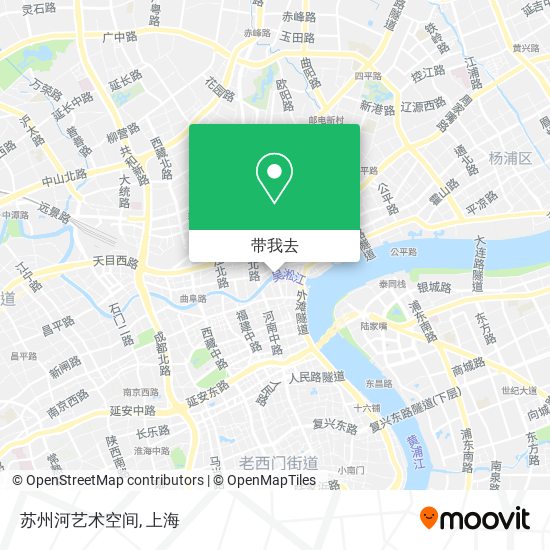苏州河艺术空间地图