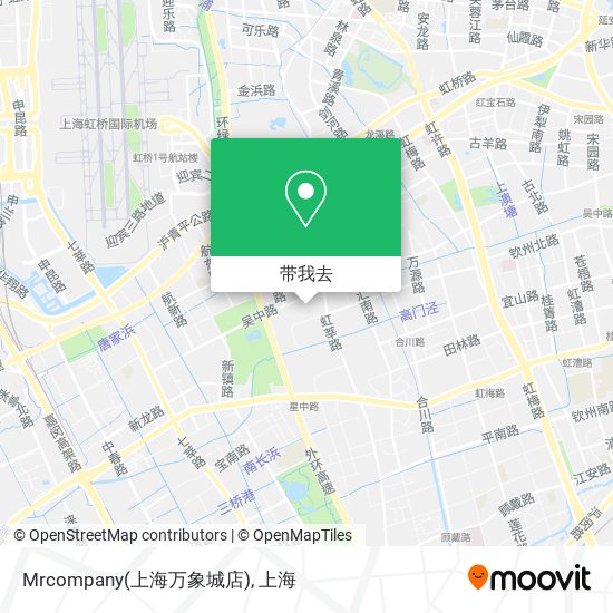 Mrcompany(上海万象城店)地图