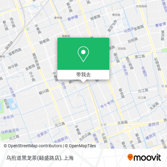 乌煎道黑龙茶(颛盛路店)地图