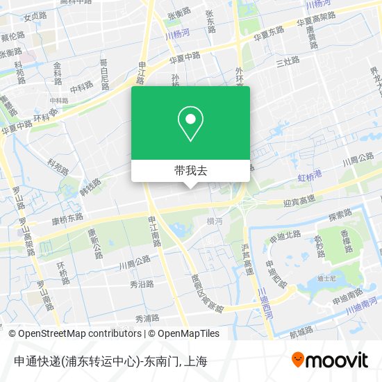 申通快递(浦东转运中心)-东南门地图