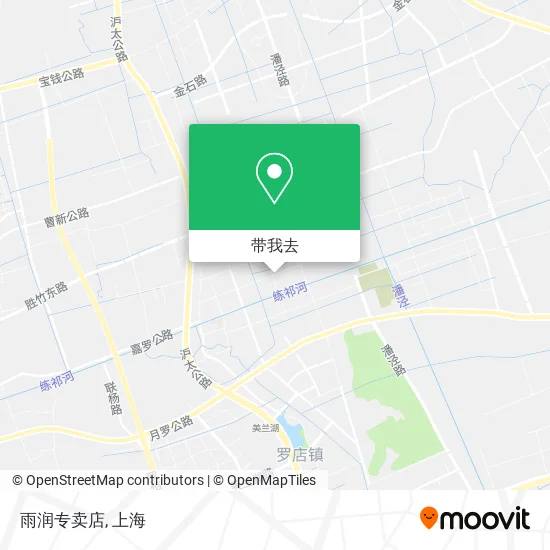 雨润专卖店地图