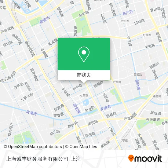 上海诚丰财务服务有限公司地图