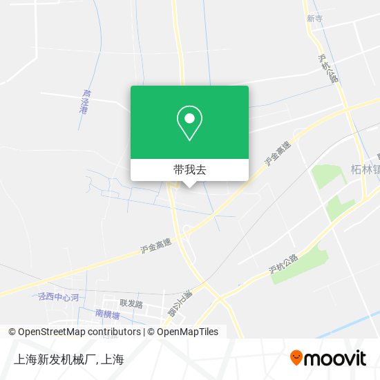 上海新发机械厂地图