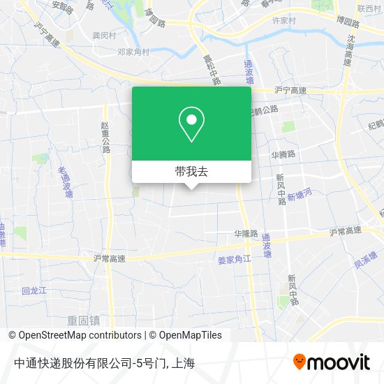 中通快递股份有限公司-5号门地图