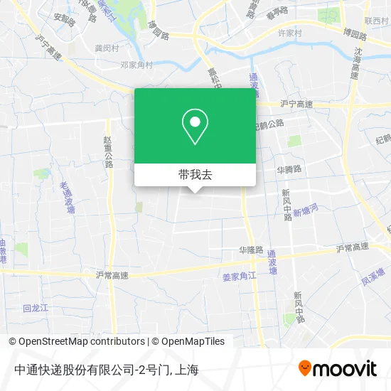 中通快递股份有限公司-2号门地图