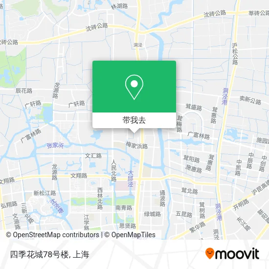 四季花城78号楼地图