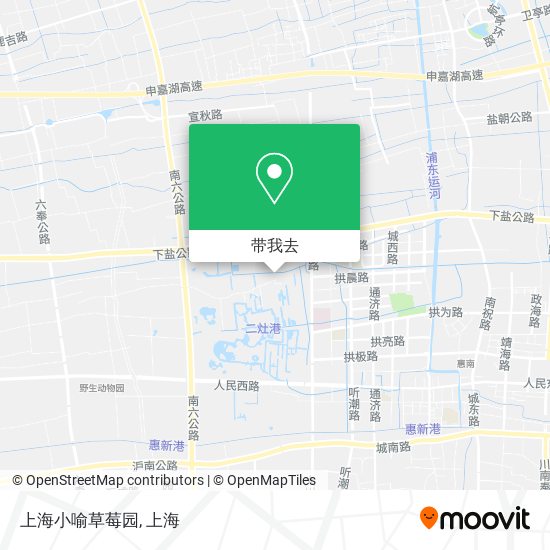 上海小喻草莓园地图