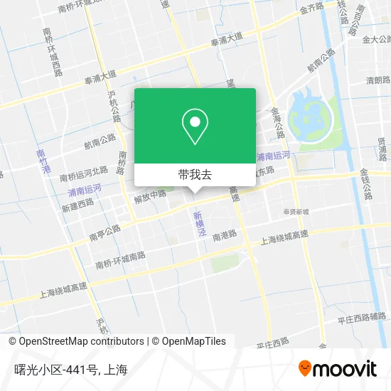 曙光小区-441号地图