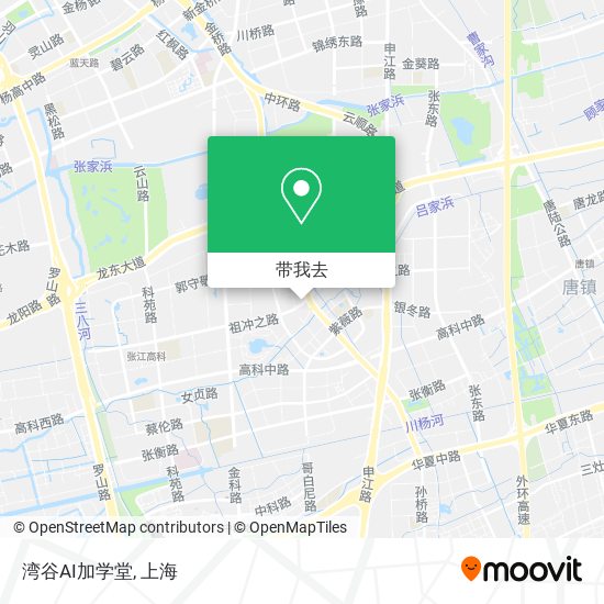 湾谷AI加学堂地图