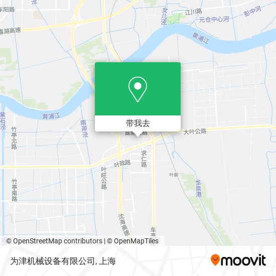 为津机械设备有限公司地图