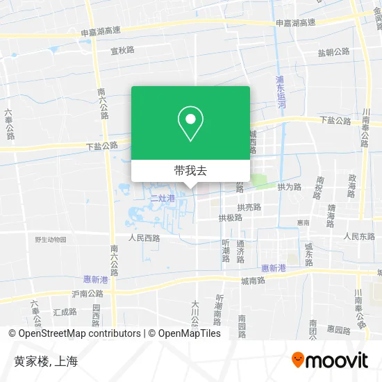 黄家楼地图