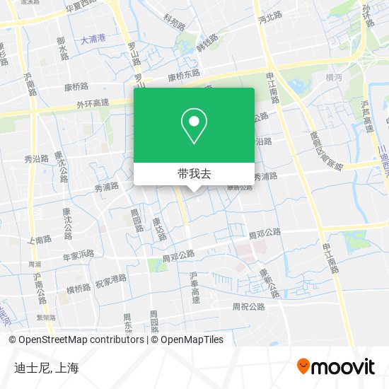 迪士尼地图