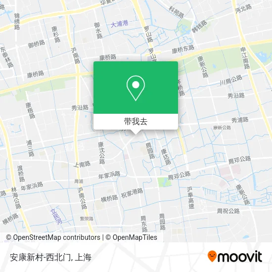 安康新村-西北门地图