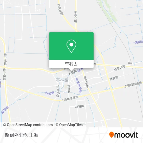 路侧停车位地图
