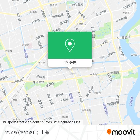 酒老板(罗锦路店)地图