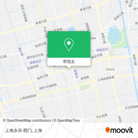 上海永乐-西门地图